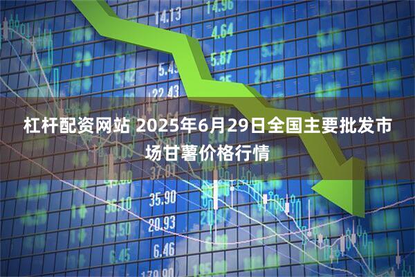 杠杆配资网站 2025年6月29日全国主要批发市场甘薯价格行情